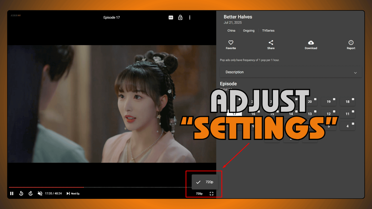 Adjust Settings