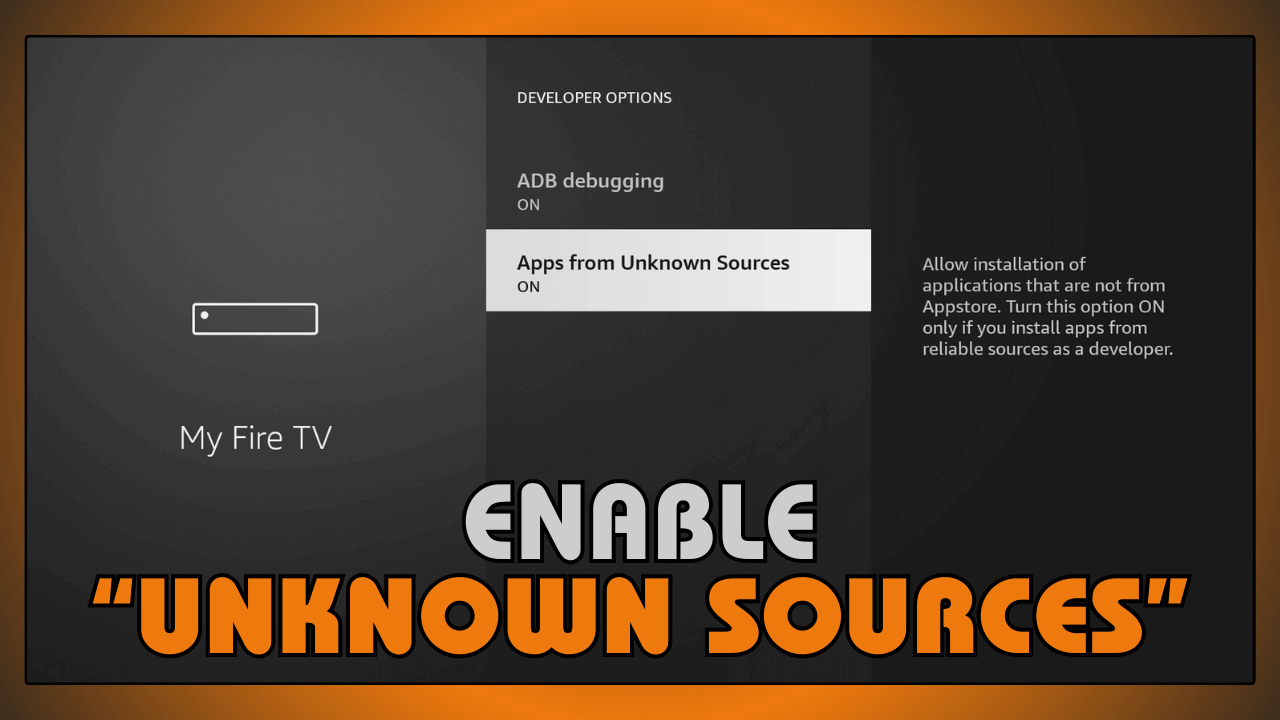 Enable Unknown Sources